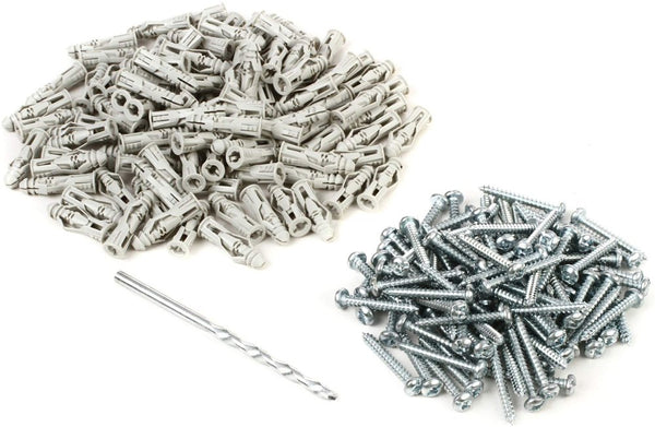 Primacoustic Cobra Kit 100 Wall Anchors & Screws - 100 pk