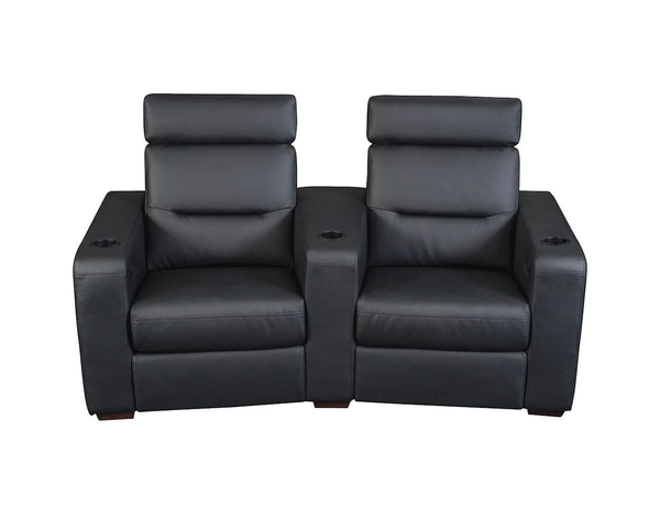 Salamander Designs AV basics home theatre 2 seat curved set