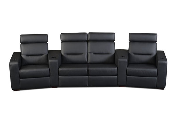 Salamander Designs AV Basics Home Theatre 4 Curved Seat Set