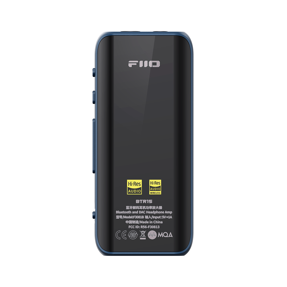 Bluetooth DAC FiiO BTR15 ブルー FIIO BTR15 Portable Bluetooth DAC & Headphone Amplifier – Ayreborn