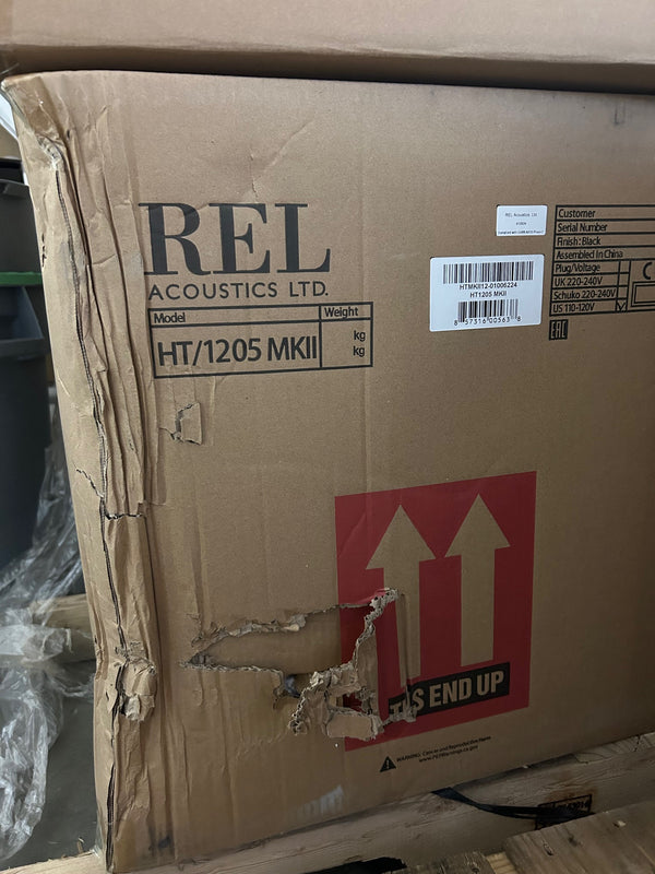 REL Acoustics HT/1205 MKII Subwoofer - Box Damaged