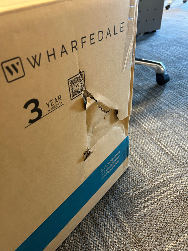Wharfedale Diamond 12.2 Bookshelf Speakers - Pair - Box Damaged