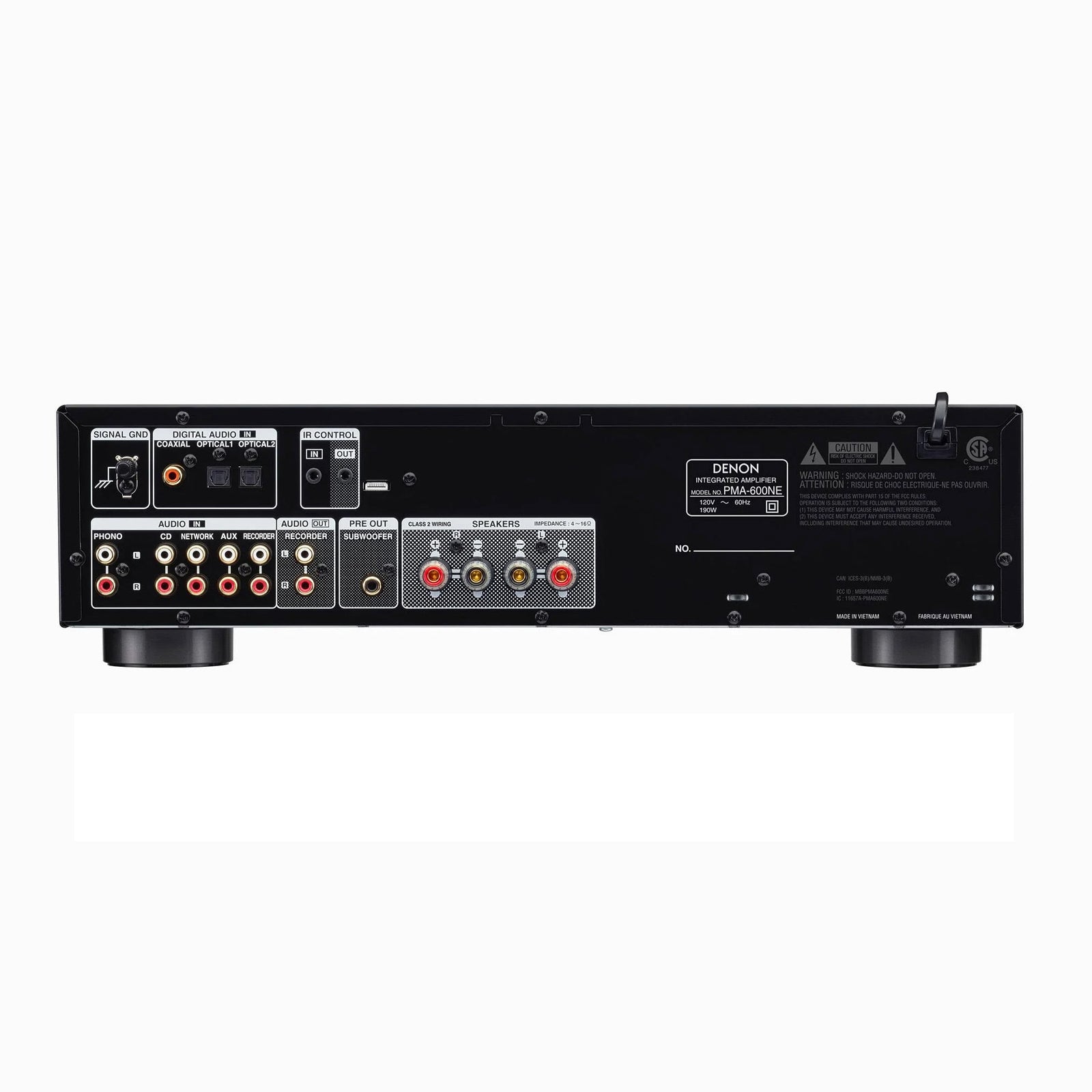 Denon PMA-600NE integrated amplifier – Ayreborn Audio/Video