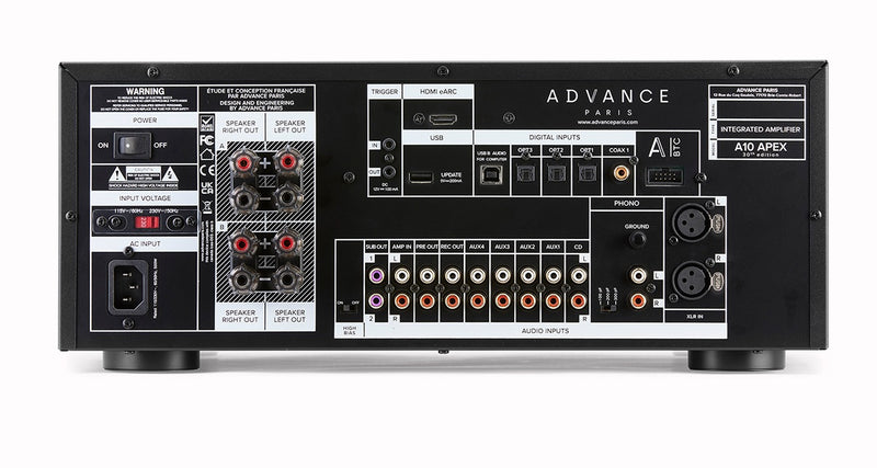 Advance Paris A10 Apex Integrated Amplifier – Ayreborn Audio/Video