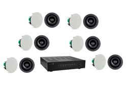 Dayton Audio & MartinLogan 6 zone Multiroom Audio System
