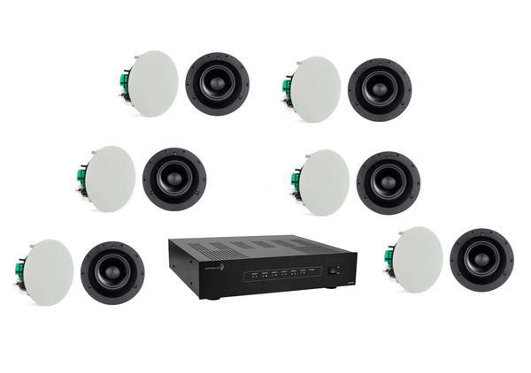 Dayton Audio & MartinLogan 6 zone Multiroom Audio System