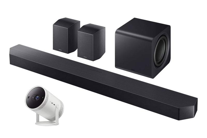 Samsung Soundbar & Projector Package