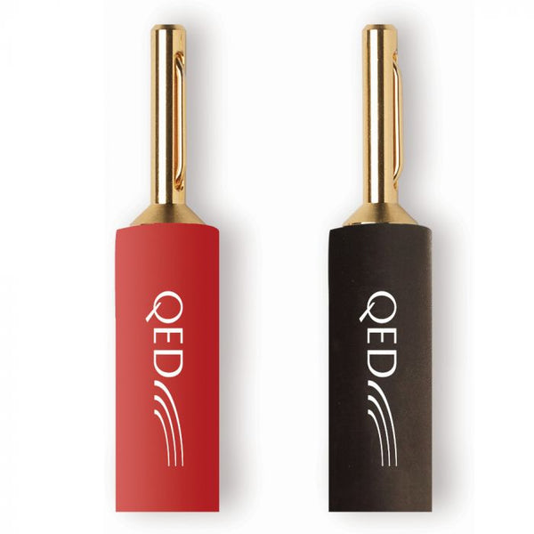 QED AIRLOC MAXI Banana Plugs - Pair
