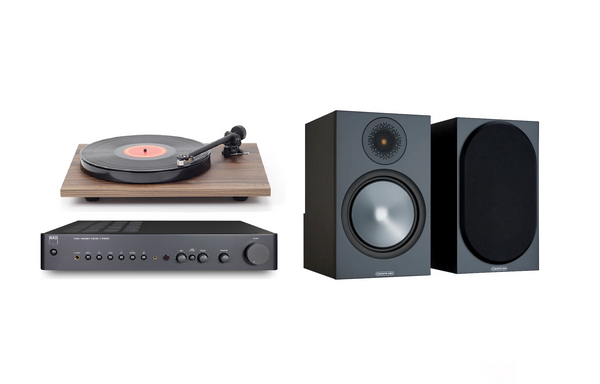Rega, NAD & Monitor Audio Vinyl HiFi System