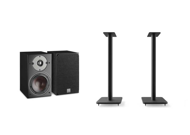 Dali Oberon 1 Bookshelf Speakers & Kanto Stands Package - Pair