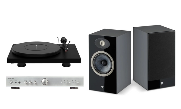 Rotel, Focal & Pro-Ject Vinyl HiFi System