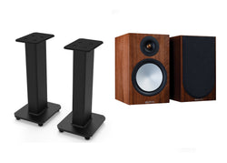 Monitor Audio Silver 100 7G Bookshelf speakers & Kanto Stands Package - Pair