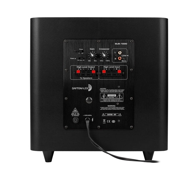 Dayton Audio SUB-1000 Subwoofer