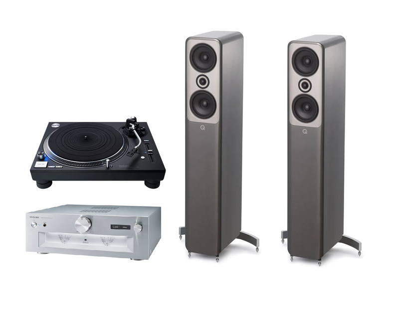 Technics & Q Acoustics Vinyl HiFi System