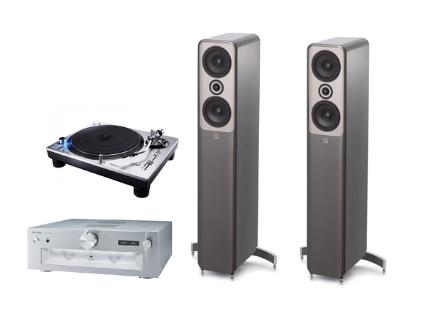 Technics & Q Acoustics Vinyl HiFi System