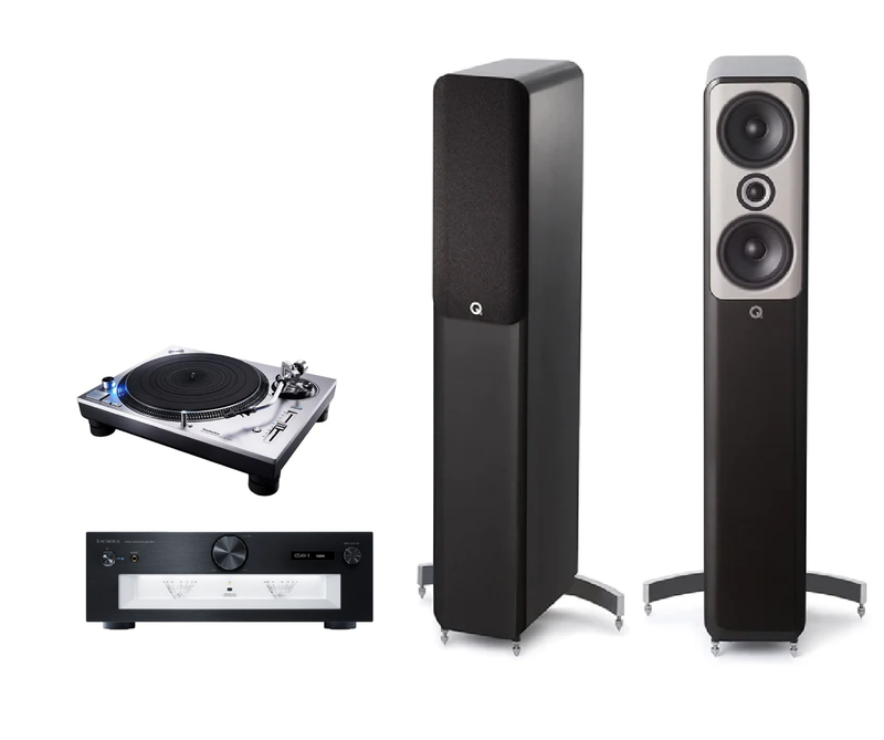 Technics & Q Acoustics Vinyl HiFi System