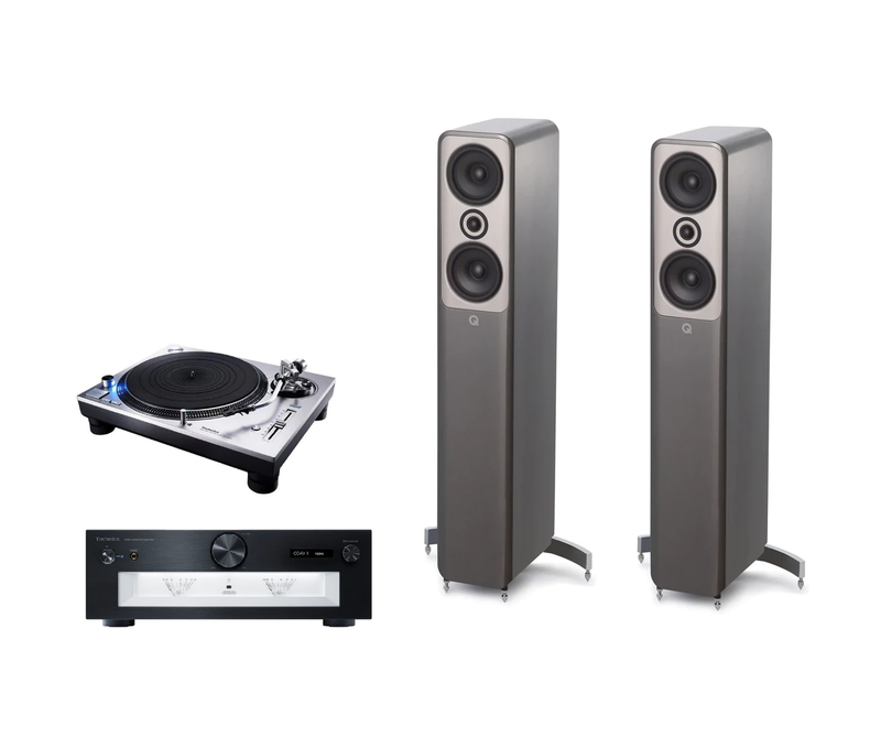 Technics & Q Acoustics Vinyl HiFi System