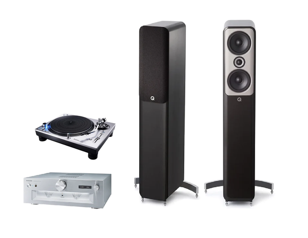 Technics Q Acoustics Vinyl HiFi System