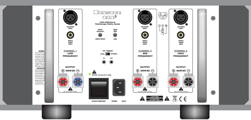 Bryston 21B Cubed Tri-Mono Amplifier