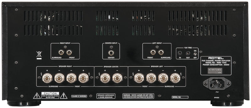 Rotel RMB-1555 5 ch Power Amplifier