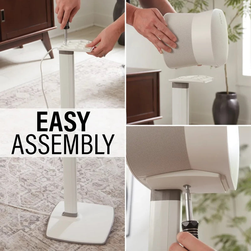 Sanus WSSE3A1 Height-Adjustable Speaker Stand for Sonos Era 300