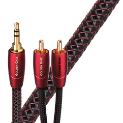 AudioQuest 3.5mm - RCA Interconnects Golden Gate Series