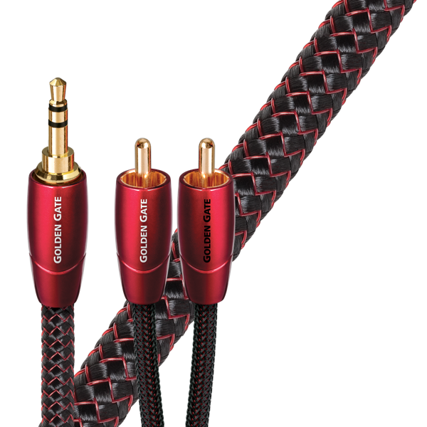 AudioQuest 3.5mm - RCA Interconnects Golden Gate Series