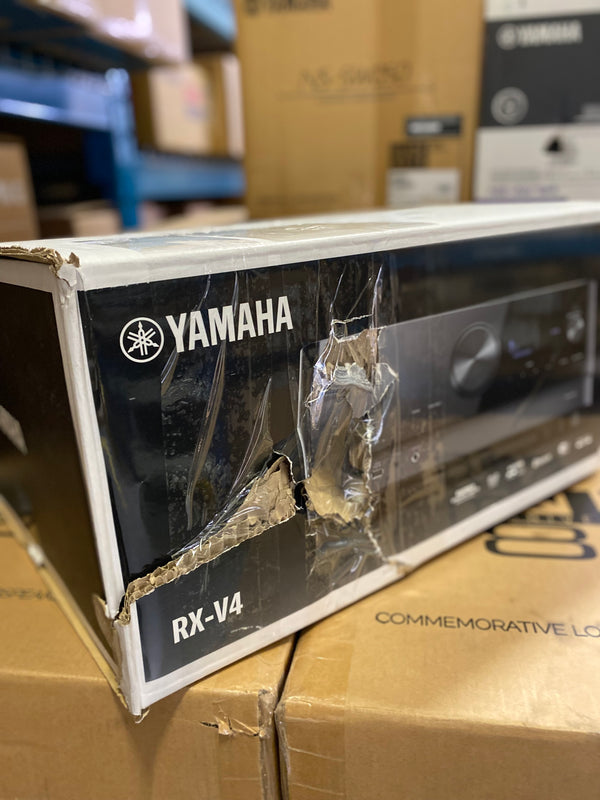 Yamaha RX-V4A AV Receiver - Box Damaged