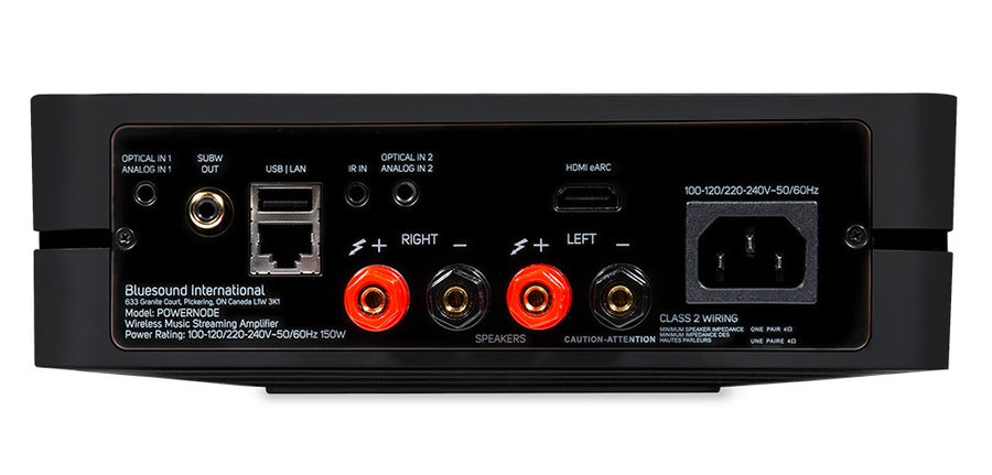 Bluesound POWERNODE Music Streaming Amplifier 2021 Ayreborn Audio Video