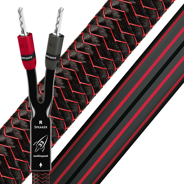 AudioQuest Rocket 33 7FT Speaker Cables - Pair