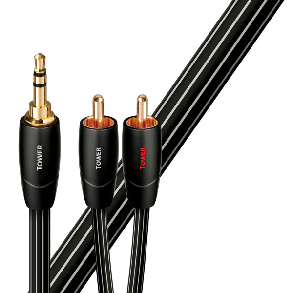 AudioQuest 3.5mm - RCA Interconnects Tower Series
