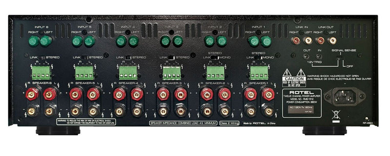 Rotel RMB-1512V02 12 ch Power Amplifier – Ayreborn Audio/Video
