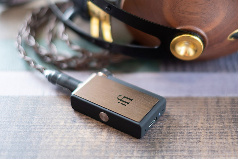 ifi Go Blu portable Bluetooth DAC headphone amplifier