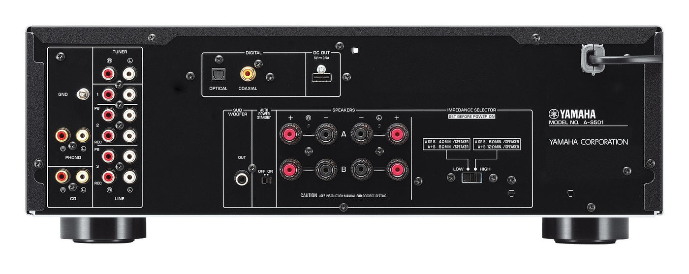 Yamaha Integrated Amplifier A-S501 – Ayreborn Audio/Video
